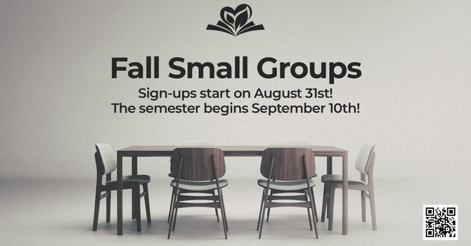 Small Groups Sign-Up Sunday