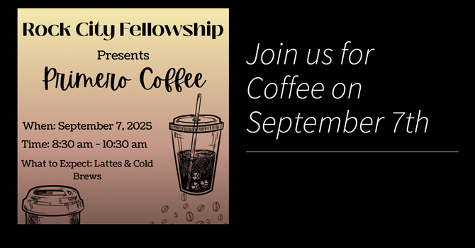 Join us for Coffee