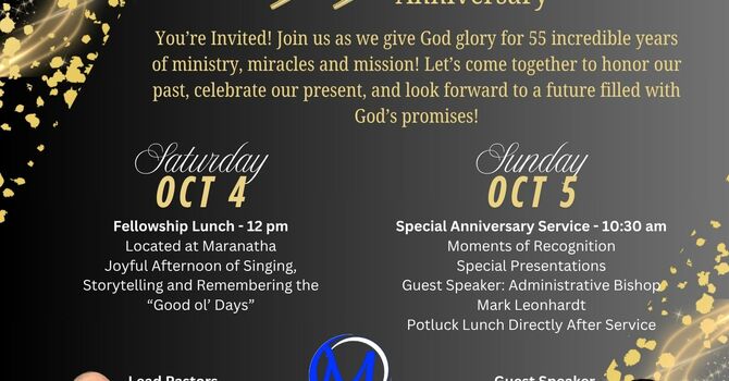 55th Anniversary Weekend