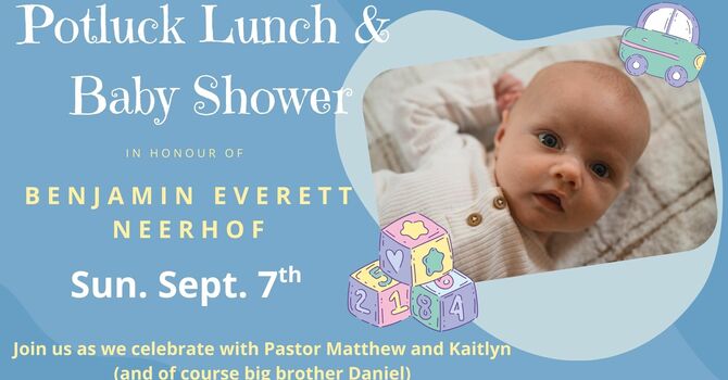 Baby Shower & Potluck Lunch