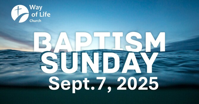 Baptism Sunday