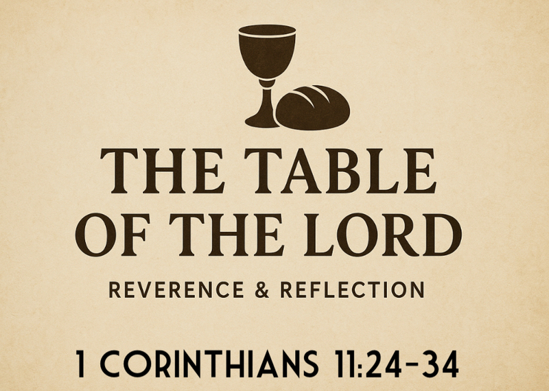 The Table Of The Lord