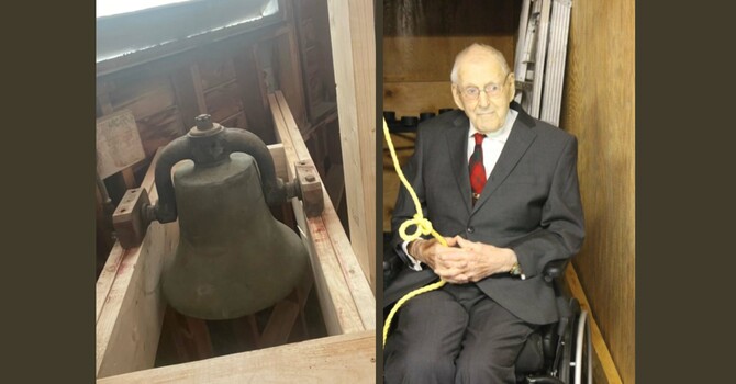 Anglican Church Bell and Congregation Welcomed into Trinity Lutheran Church image