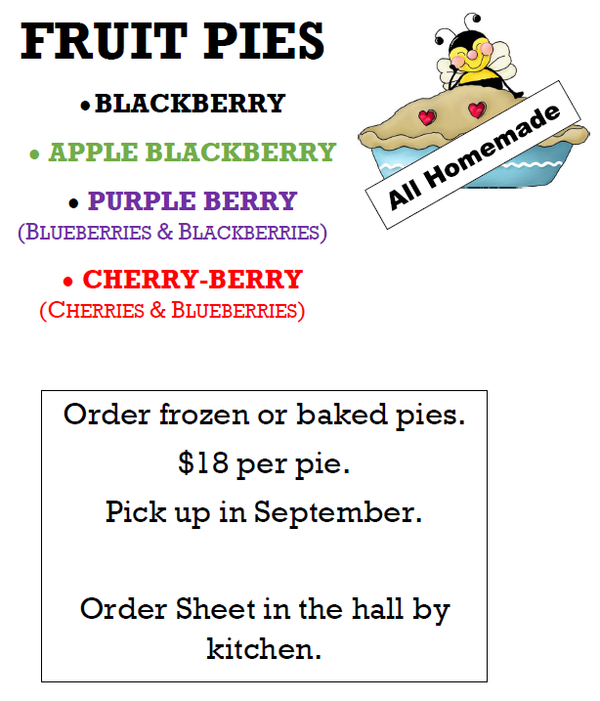 PIES FOR SALE