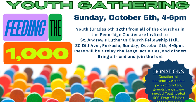 Pennridge Cluster Youth Gathering