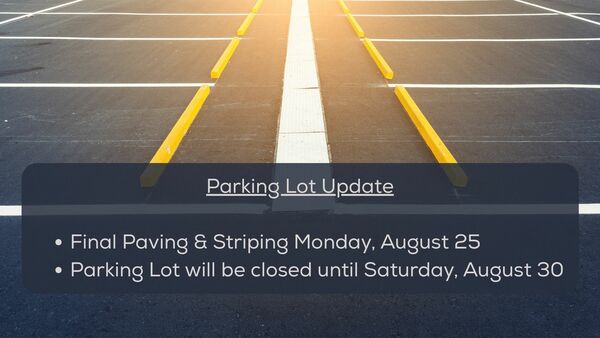 Parking Lot Update