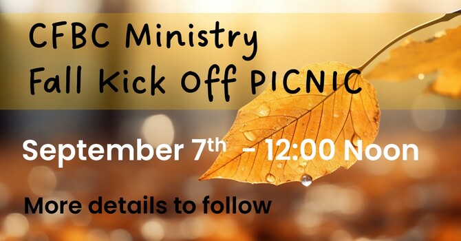 Fall Kick Off Picnic  image