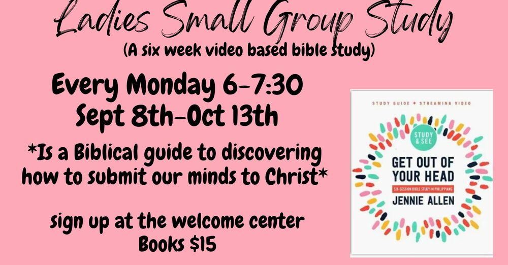 Ladies Small Group Study