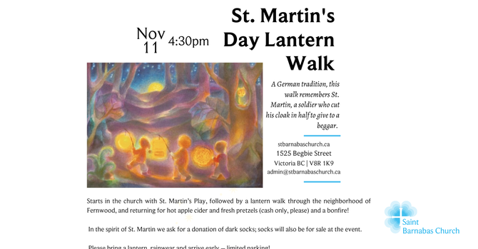 St Martin's Day Lantern Parade