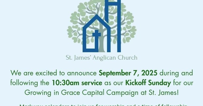 Grow In Grace Campaign Kick Off image