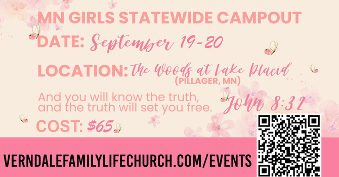 Girl's Statewide Campout 