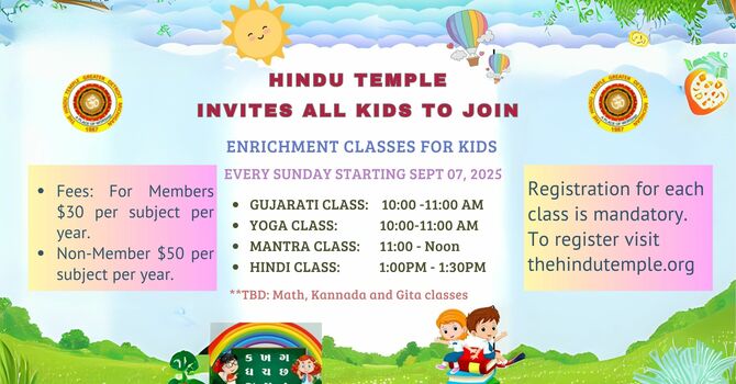 Kids Enrichment Classes 2025-26