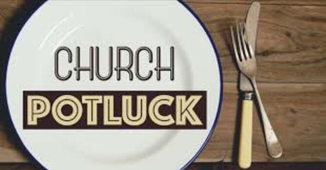 Potluck lunch 