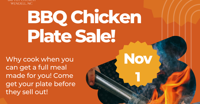 BBQ Chicken Plate Sale