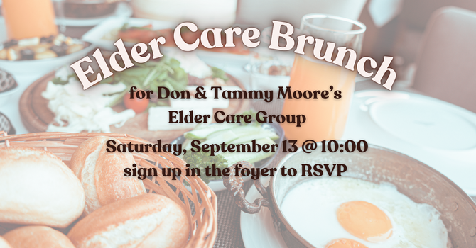 Elder Care Brunch