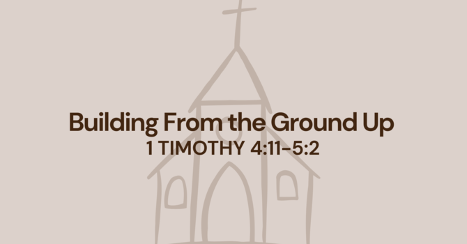 Building From the Ground Up