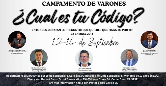 Campamento de Varones