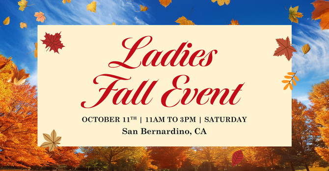 Ladies Fall Event