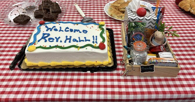 On July 20th We Celebrated Our New Pastor, Rev. Wesley Hall image