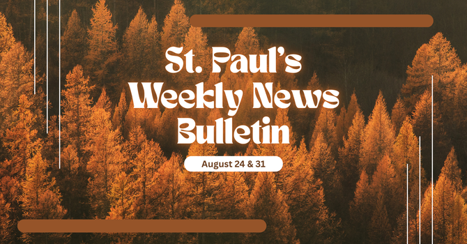August 24 & 31 News Bulletin image