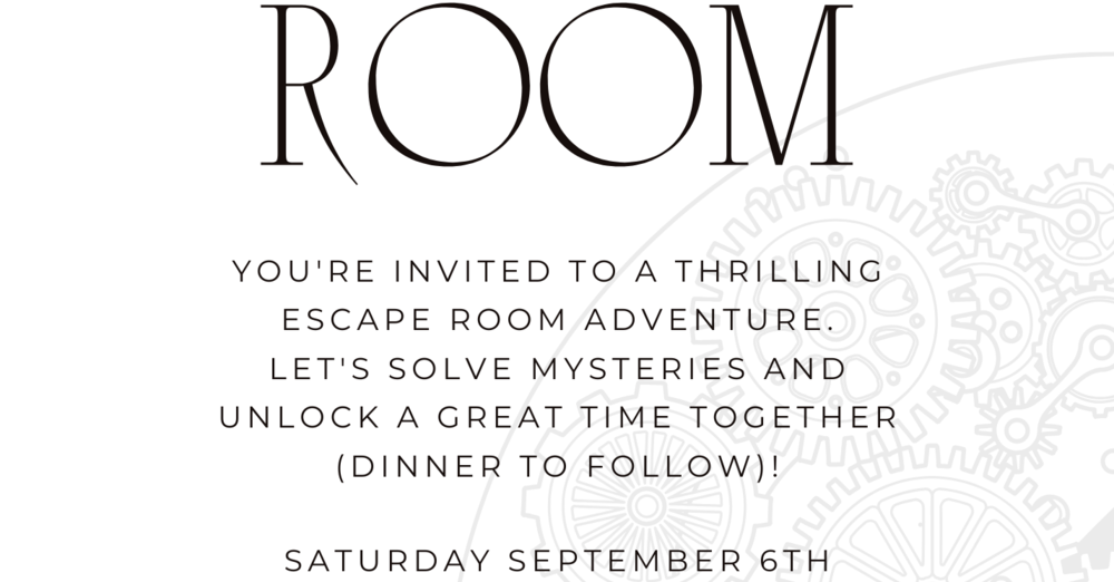 Thrive Marriage: Escape Room and Dinner