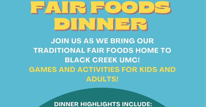 Fair Foods Dinner!