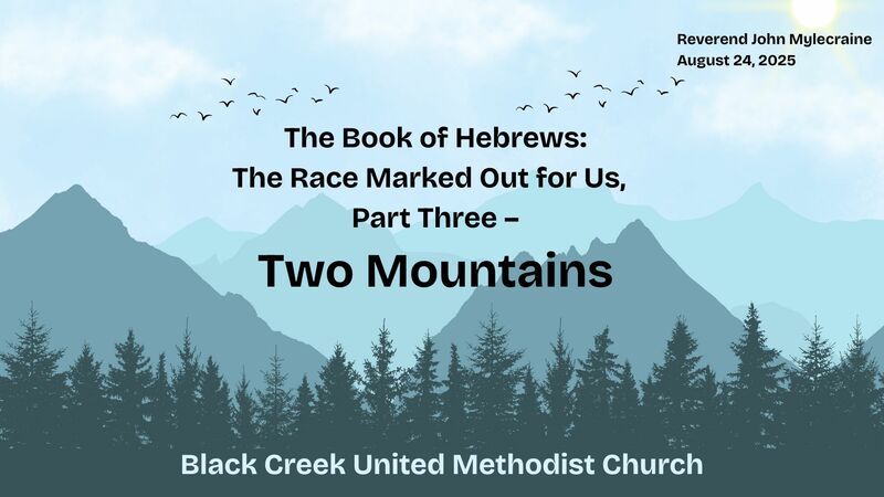The Book of Hebrews: The Race Marked Out for Us , Part Three – Two Mountains