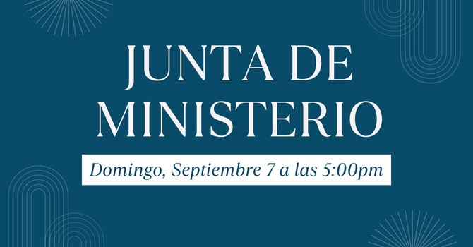 Ministry Meeting