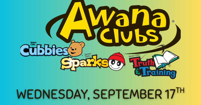Awana Clubs Begin