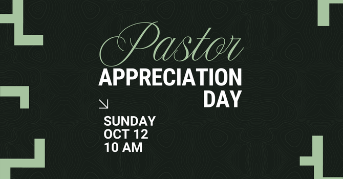 Pastor Appreciation Day