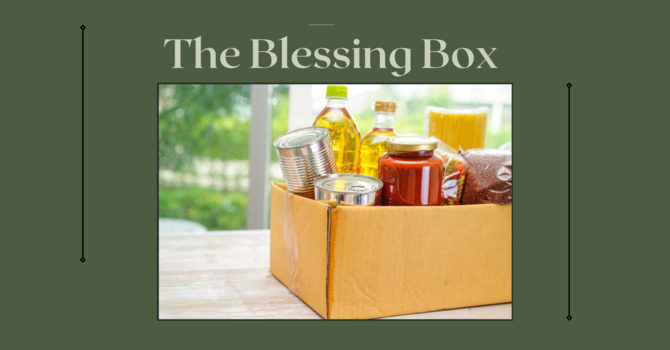 Fill the Blessing Box: Share the Care this Fall image