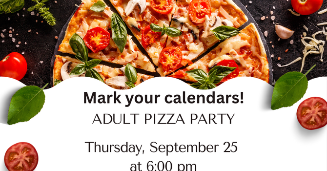 Adult Pizza Party