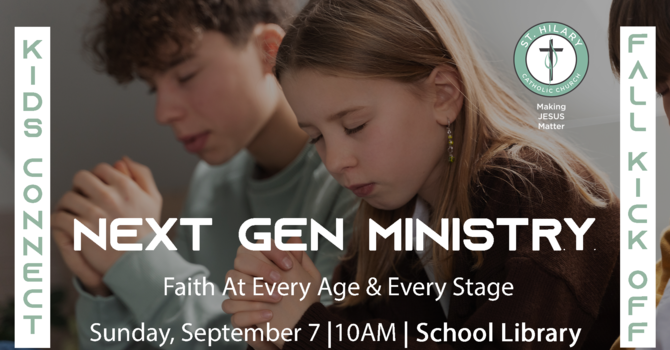 Kids Connect Sunday Morning Kick Off