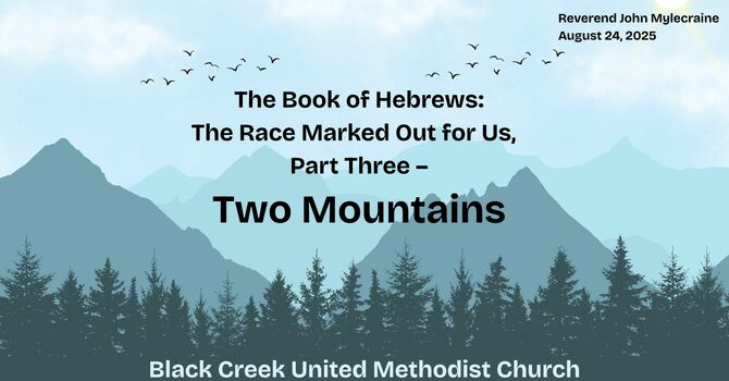 The Book of Hebrews: The Race Marked Out for Us , Part Three – Two Mountains