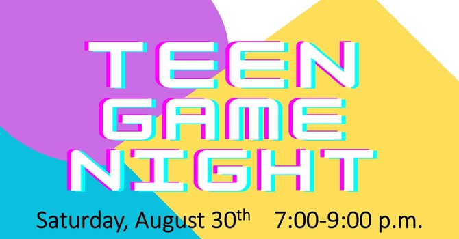 Pre-Teen/Teen Game Night
