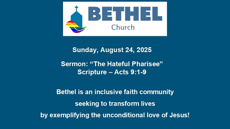 August 24 Worship