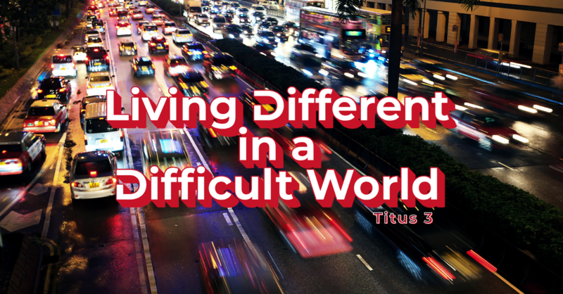 Living Different in a Difficult World
