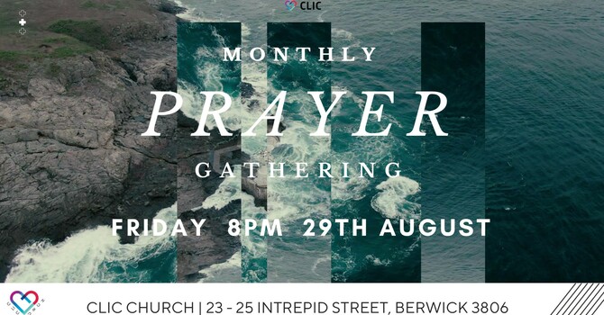 CHURCH PRAYER GATHERING - August 29th 2025 @08:00pm