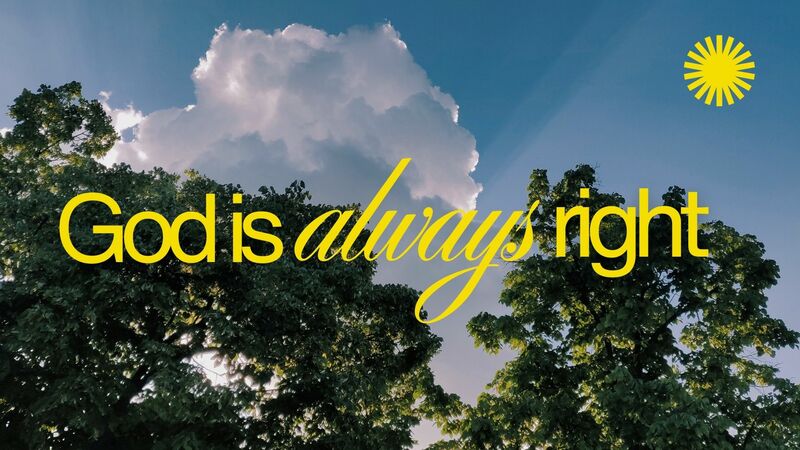 God is Always Right