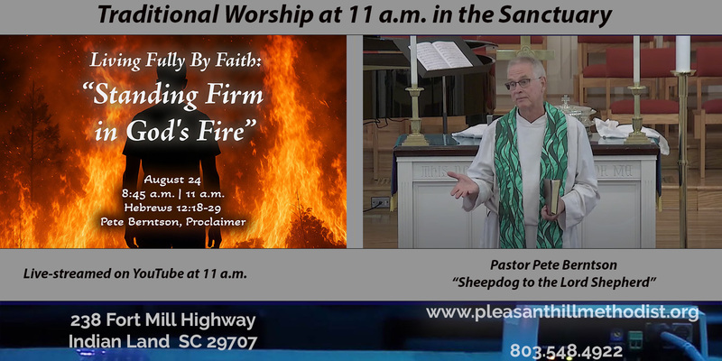 "Standing Firm in God's Fire"