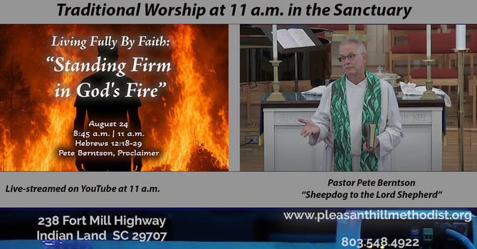 "Standing Firm in God's Fire"