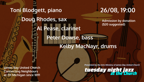 Tuesday Night Jazz at the Church Presents