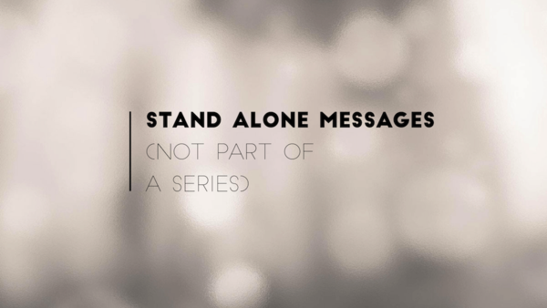 Stand Alone Message