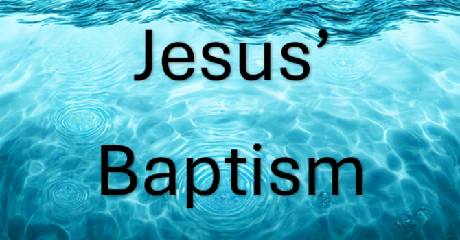 Jesus' Baptism