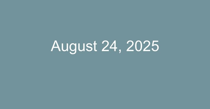 August 24 2025