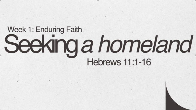 Seeking a Homeland