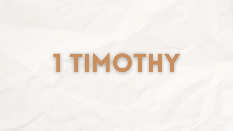 Qualifications of a Pastor (Part I)