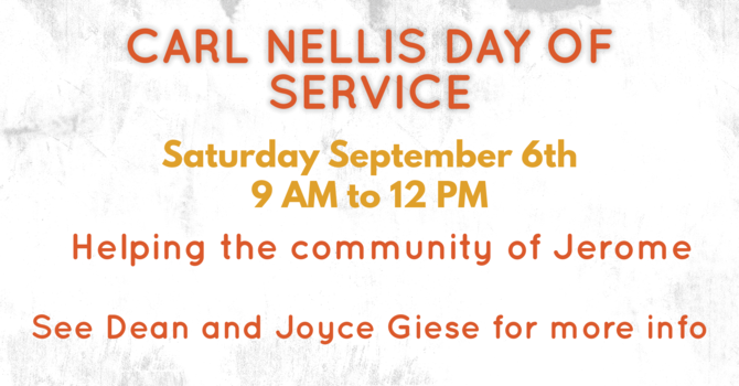 Carl Nellis day of service