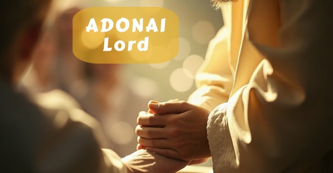 Adonai - Lord/Master