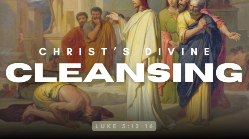 Christ's Divine Cleansing